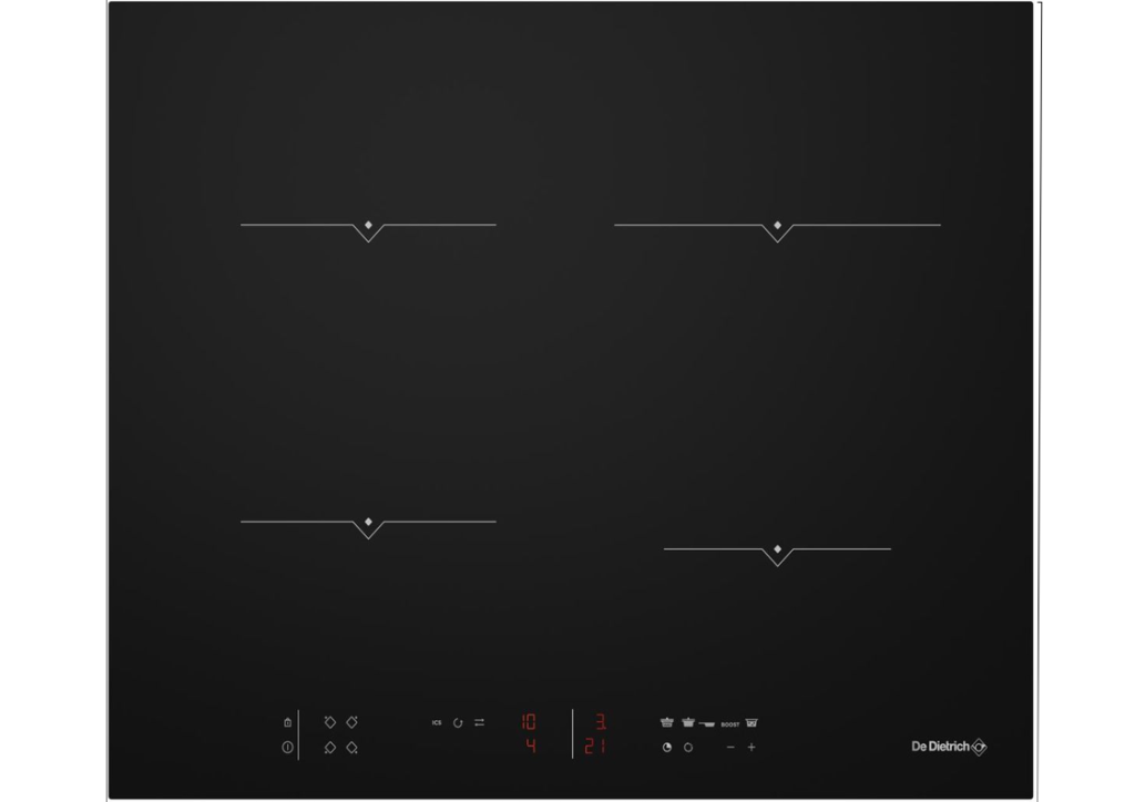 Plan de cuisson De Dietrich DPI 7650 B